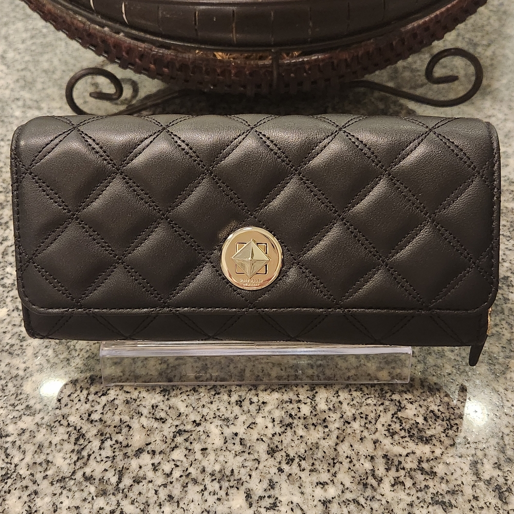 Kate Spade New York Natalia Large Flap Turn-Lock Wallet